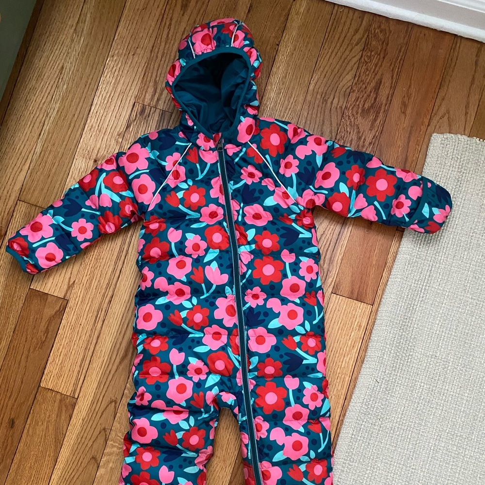 GUC Hanna Anderson toddler snowsuit/bunting, 3T